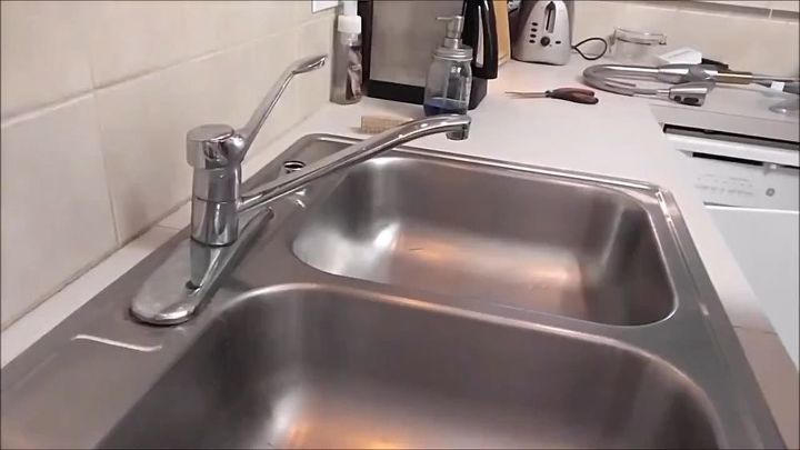 replacing a kitchen faucet