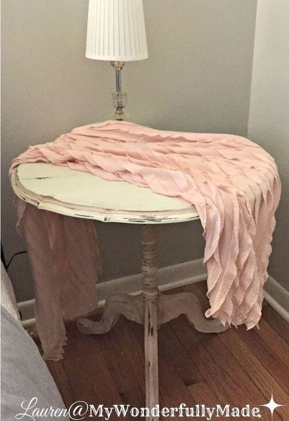 shabby chic bedside table