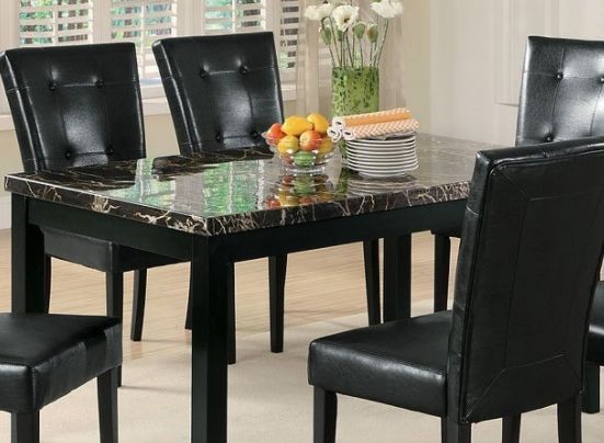 q dining room marble table top
