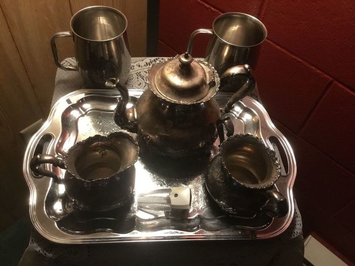 How Do You Clean Silver Tea Set That Is Tranish Hometalk