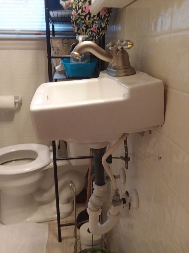 Whats Some Ways To Cover Up My Sink Pipes Hometalk - How To Cover Up Bathroom Pipes