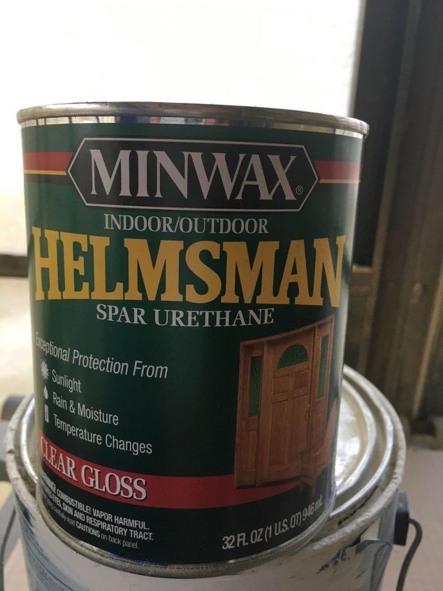 as rustic as is it gets the great american flag