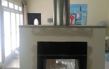Paint exposed fireplace flue?