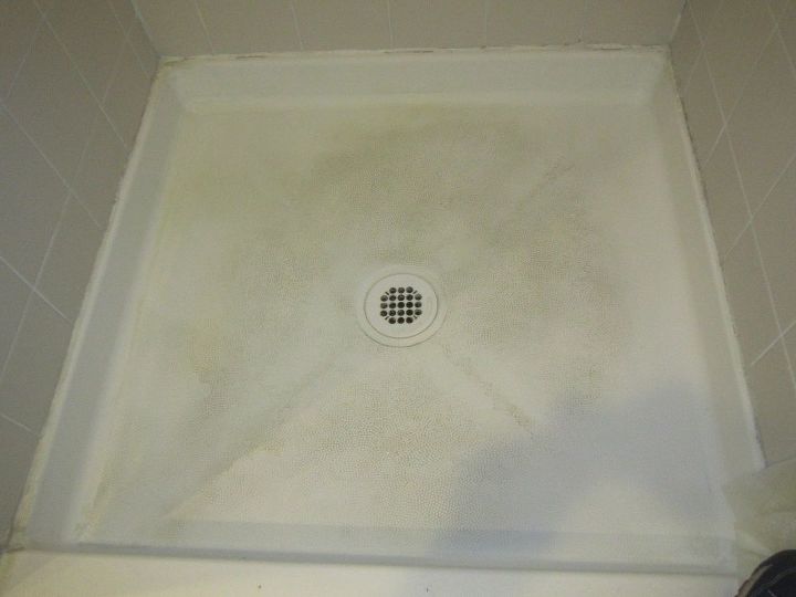 q how do i clean my shower floor