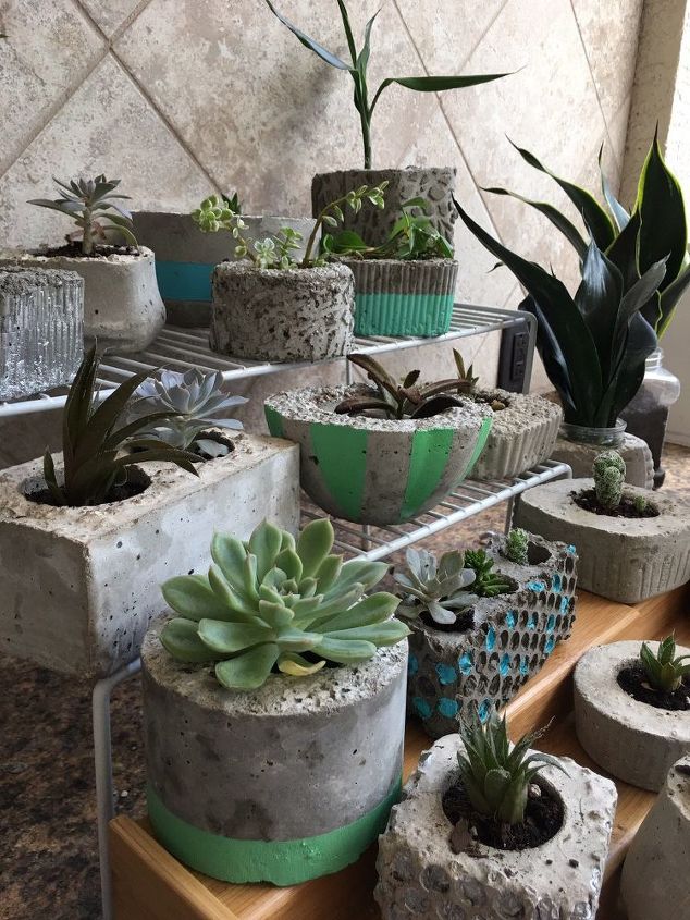 q are hypertufa concrete planters supposed to be waterproof