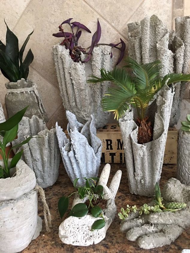q are hypertufa concrete planters supposed to be waterproof