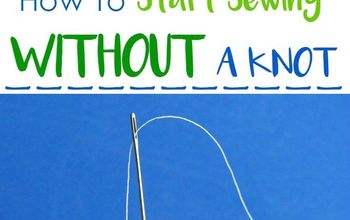 How To Start Sewing Without A Knot