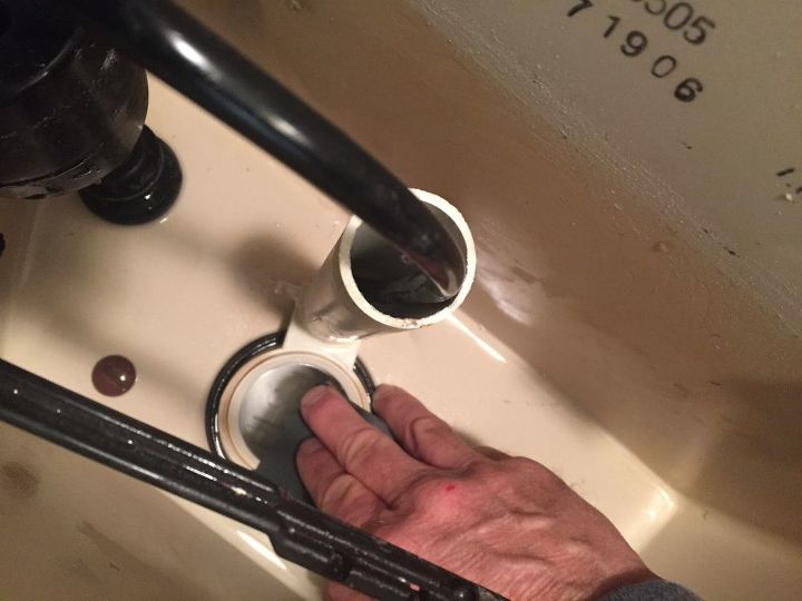 replaced your toilets flapper and it s still running, Sand flush valve seat area with sand paper