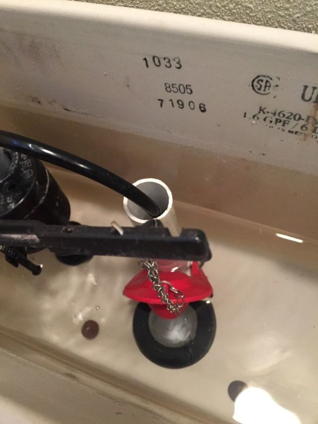 replaced your toilets flapper and it s still running, Test flush system several times once done