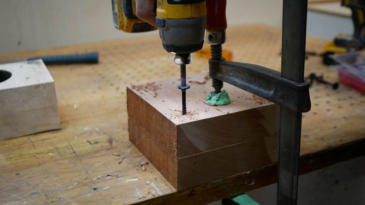 lmpara inteligente de madera maciza