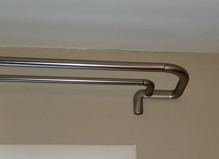 hanging curtain rods for an average window no complications