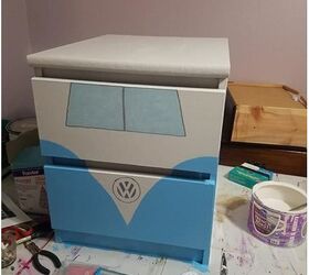how to make a dresser look like a vw for child s room