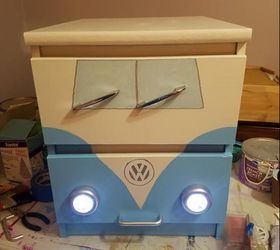 How to Make a Dresser Look Like a VW for Child's Room