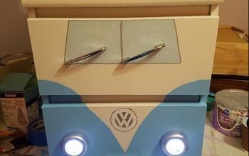 How to Make a Dresser Look Like a VW for Child's Room