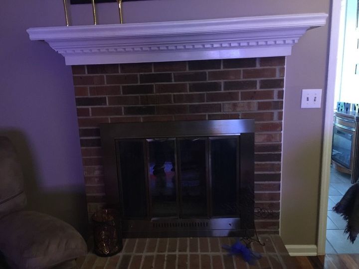 q what can i do to update my fireplace and mantle