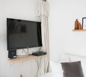 The Easy Way to Hide a TV When You Don't Want It Over Your Mantel