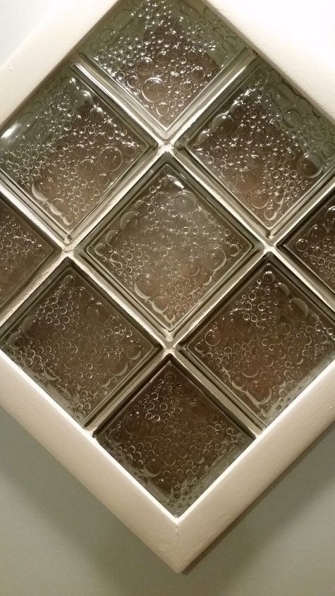 how to cover glass blocks to stop light coming into bedroom at night