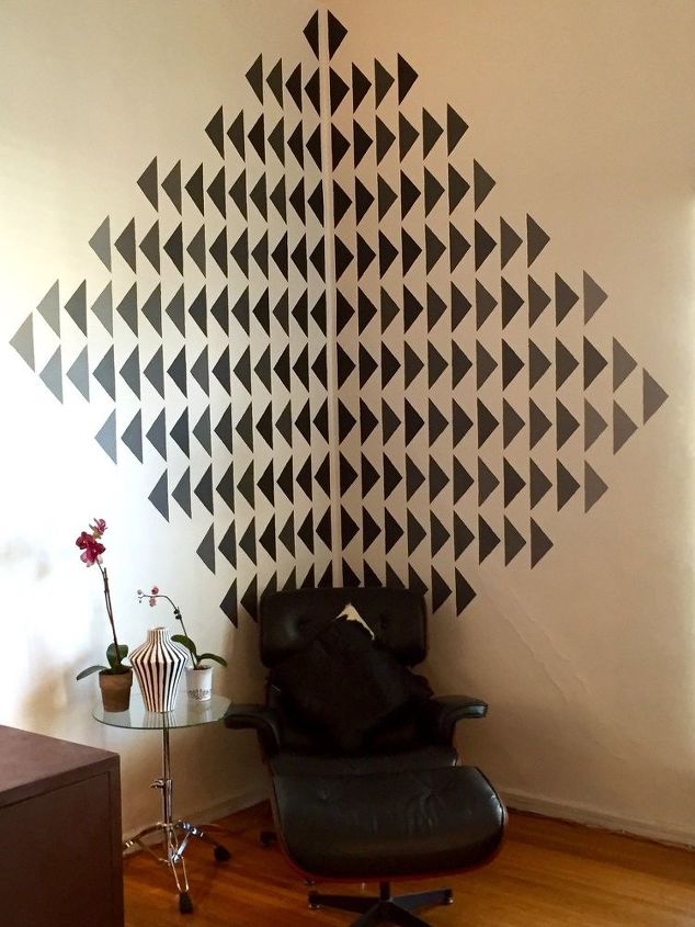 diy stencil wall art