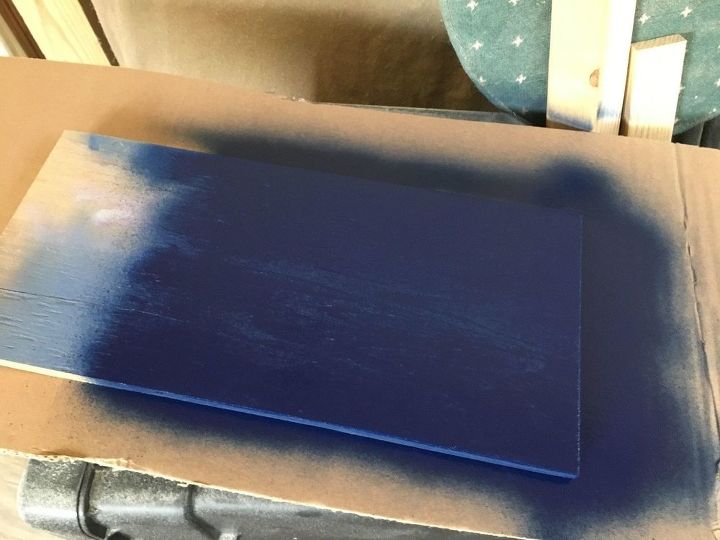 as rustic as is it gets the great american flag