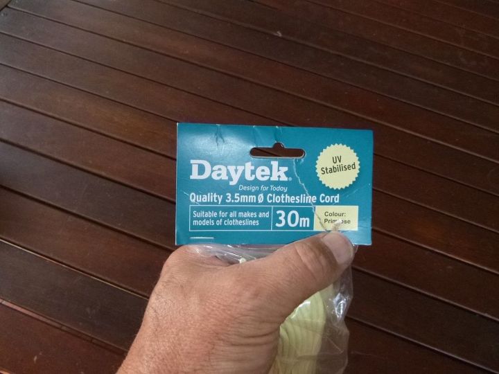 daytek retractable clothesline restring part 2
