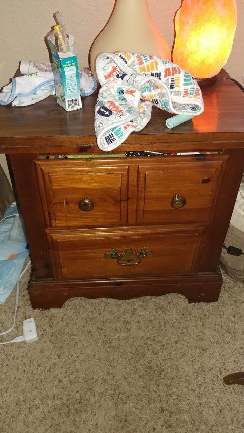 q storage and upcycle nightstands