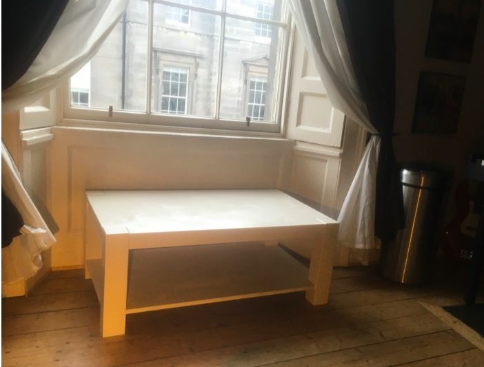 boring coffee table gets a bit of a face lift