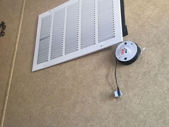q can i insulate the intake vent