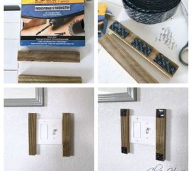 create a bedroom accent wall how to cover a light switch