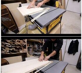 rolling storage cabinet, Cut boards to size