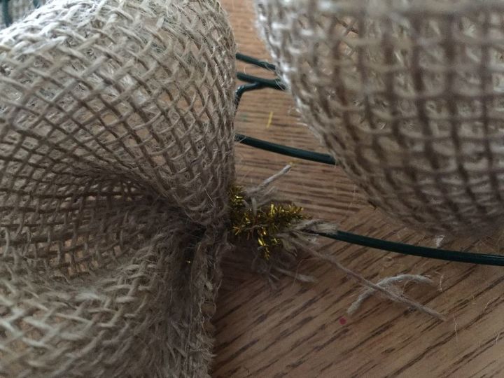 dollar store easter burlap wreath perfect for the holiday and spring