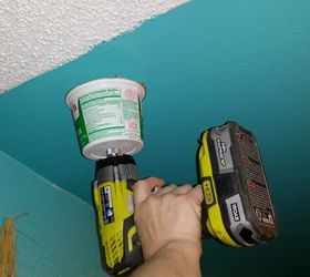 less mess ceiling hook installation