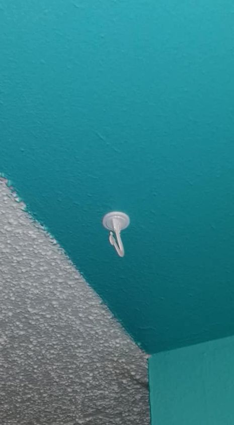 less mess ceiling hook installation