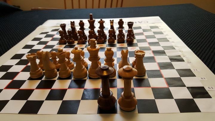 how to diy a chess board