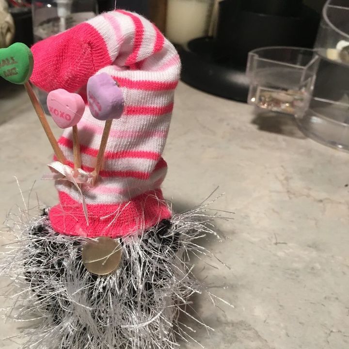 valentine gnome who said gnomes are just for christmas