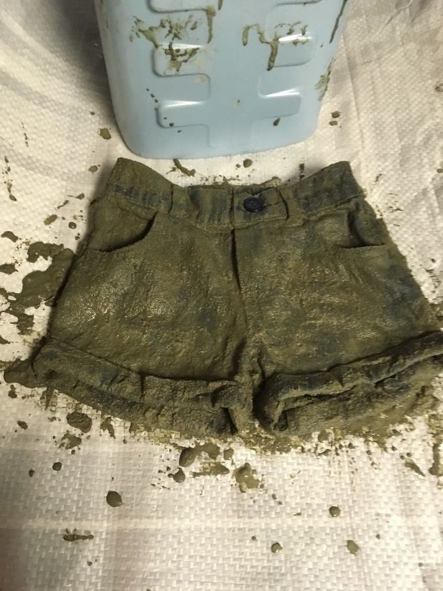 gardening flower tots made from upcycled toddler clothes