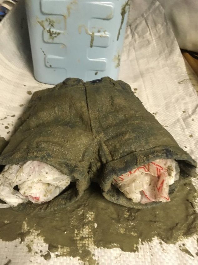 gardening flower tots made from upcycled toddler clothes