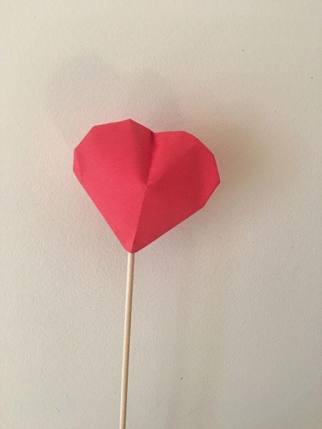 Valentine 3d Paper Hearts Origami Hometalk
