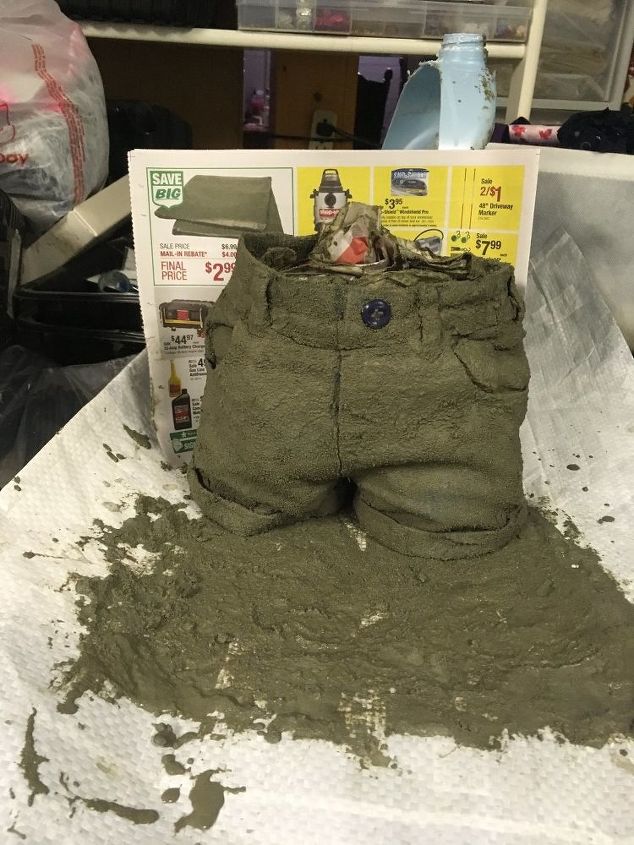 gardening flower tots made from upcycled toddler clothes