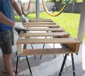 Wood pallet bike online rack