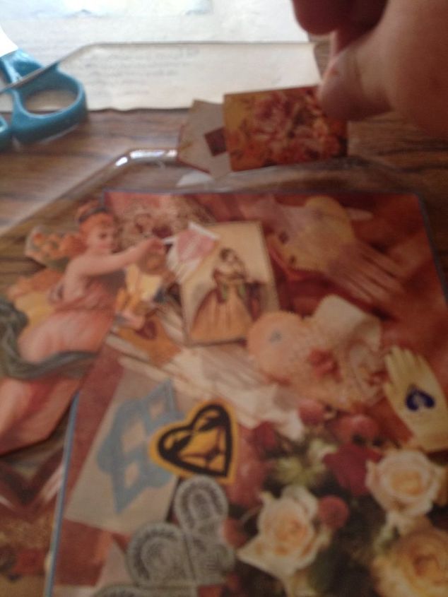 valentines day reverse collage