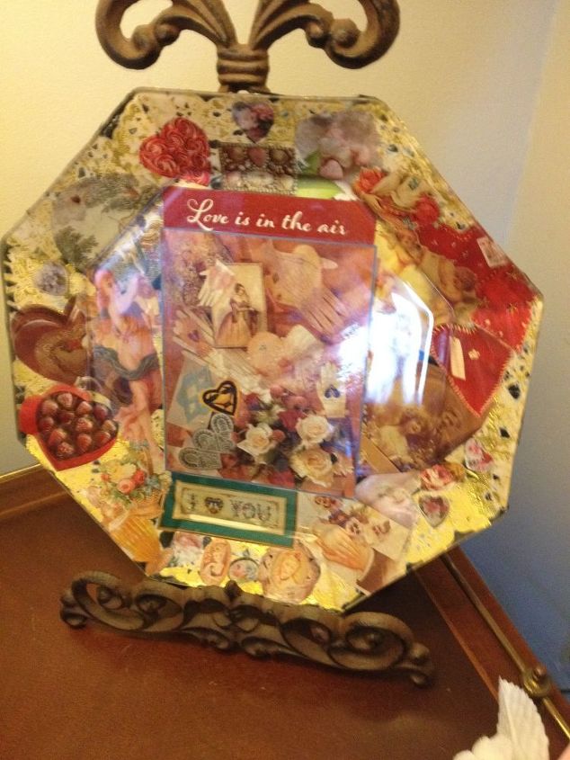 valentines day reverse collage