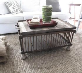 these coffee table ideas will inspire you to make your own, Chicken Coop Coffee Table