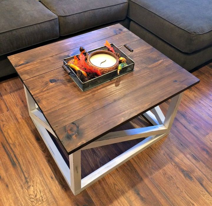 these coffee table ideas will inspire you to make your own, Simple DIY Coffee Table