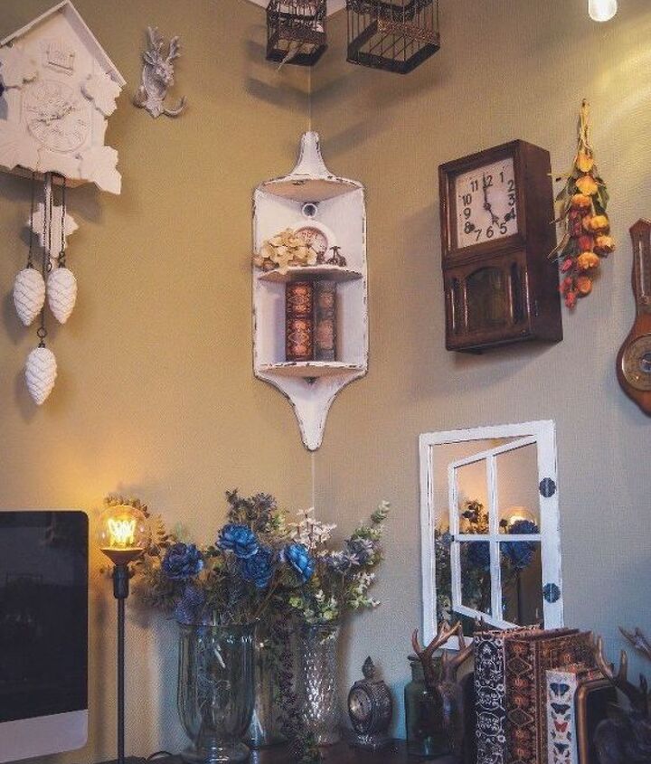 how to make a corner shelf