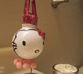 15 clever ways to repurpose old light bulbs, Cute Christmas Ornaments