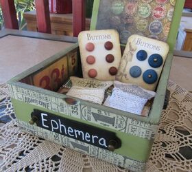 s keep your craft supplies organized with these fun storage ideas, Decorative And Functional Storage Box