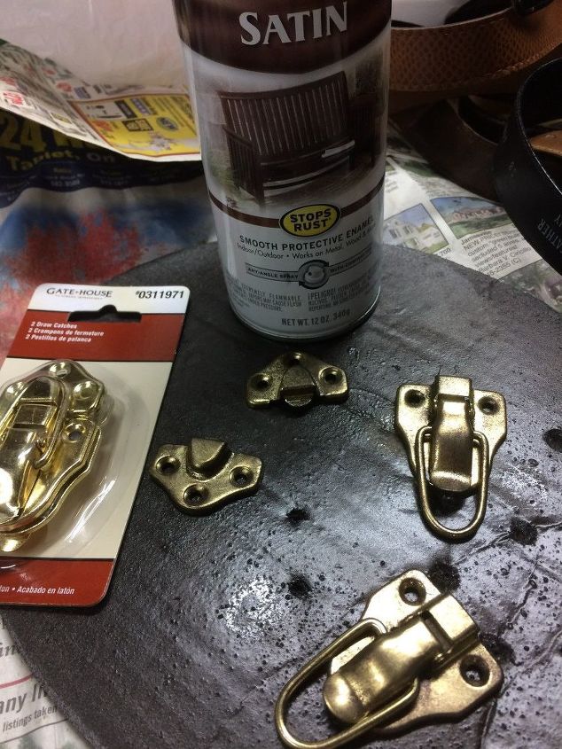 create a trunk inspired look for a nightstand