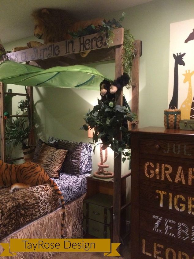 create a trunk inspired look for a nightstand