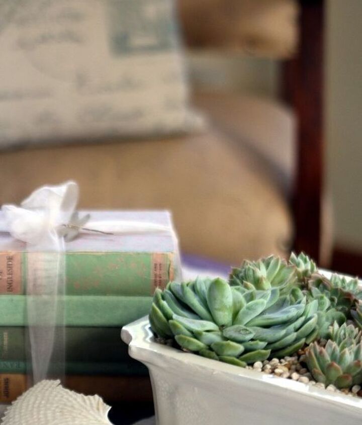 table decor succulents of course