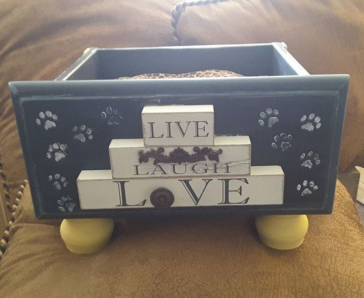 Cat Small Dog Bed Made From Repurposed Dresser Drawers Hometalk